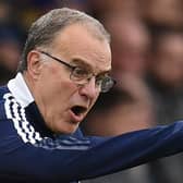 LECTURE: From former Leeds United boss Marcelo Bielsa. Photo by OLI SCARFF/AFP via Getty Images.