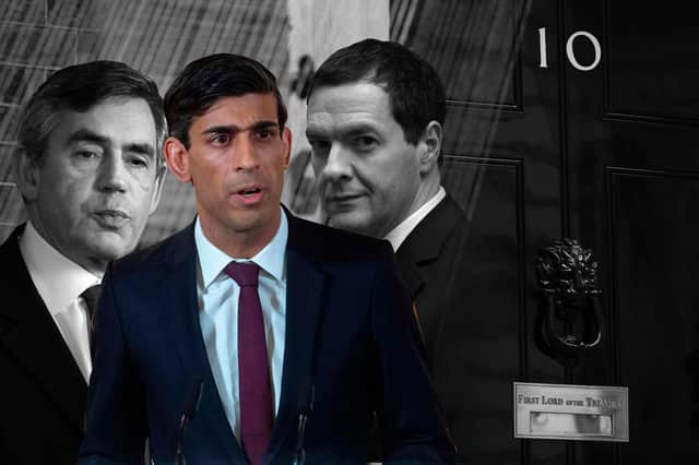 Rishi Sunak is the latest chancellor who appears to have designs on the top job (Graphic: Kim Mogg / JPI)