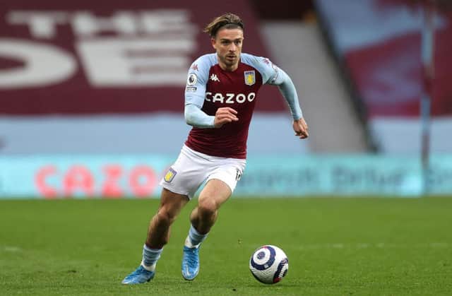 Jack Grealish of Aston Villa. (Photo by Carl Recine - Pool/Getty Images)