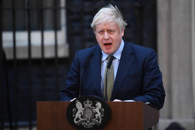 Boris Johnson will step down as Conservative leader today, according to reports.