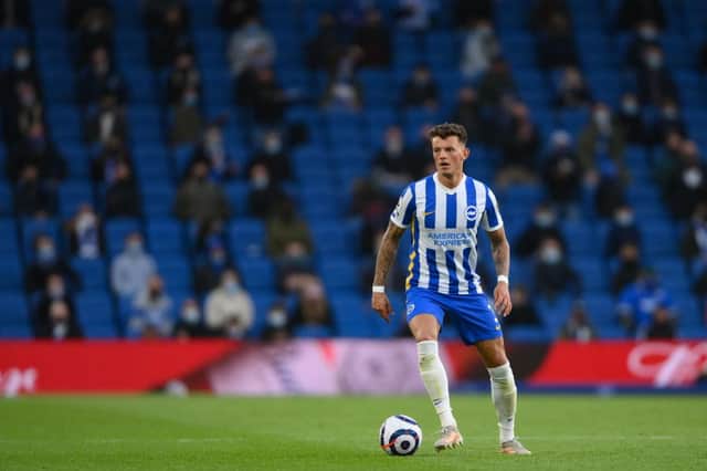 Ben White of Brighton. (Photo by Mike Hewitt/Getty Images)