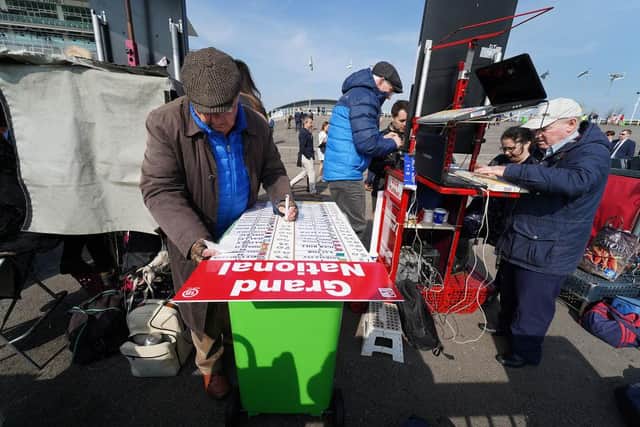 The Grand National is traditionally one of the most popular races for betting in the year.