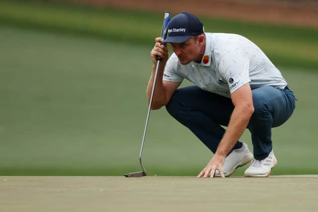 Early leader Justin Rose.  Picture: Kevin C. Cox/Getty Images
