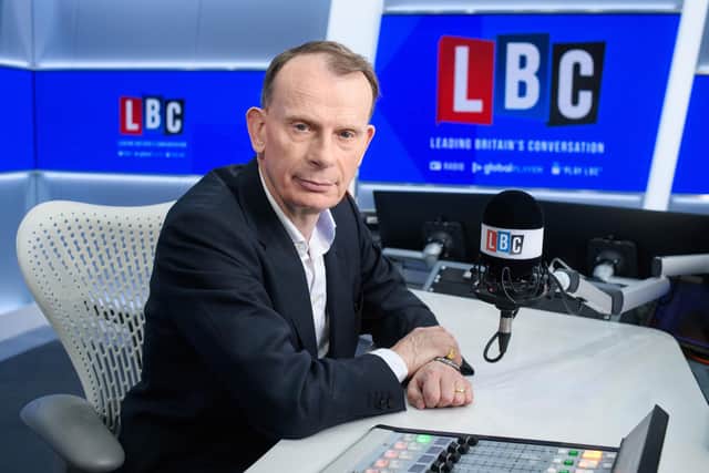 Andrew Marr joined LBC after becoming one of the faces of BBC News in years prior.