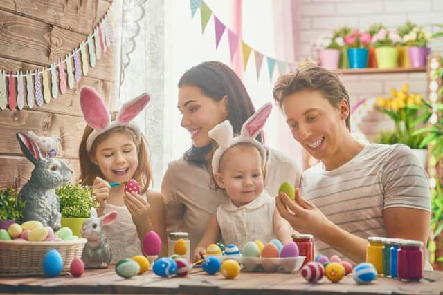 There are loads of different ways to celebrate Easter, such as painting eggs (Photo: Shutterstock)