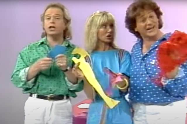 The star is best known for hosting children’s TV show Rainbow (Photo: YouTube / Thames Television)