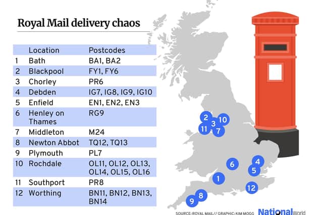 Royal Mail hit by track and Trace ‘pingdemic’ causing delays to UK