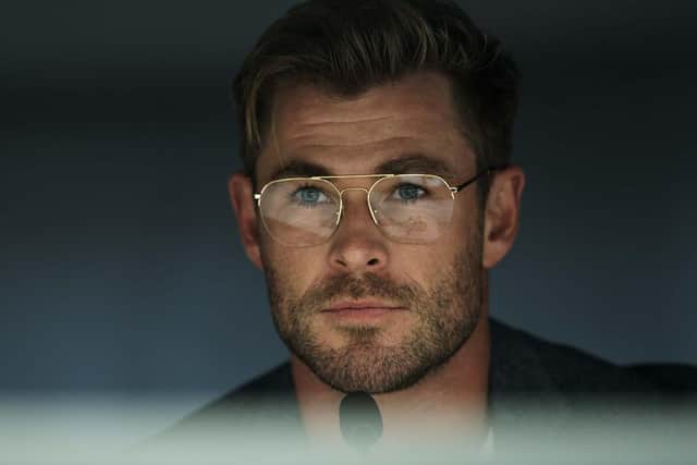 Chris Hemsworth plays Abnesti in Netflix's new hit Spiderhead, which sees two inmates form a connection as they battle with their pasts in a state-of-the-art penitentiary run by a visionary who experiments on his subjects with mind-altering drugs.