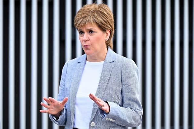 Nicola Sturgeon will make her next Covid update on Tuesday (Getty Images)