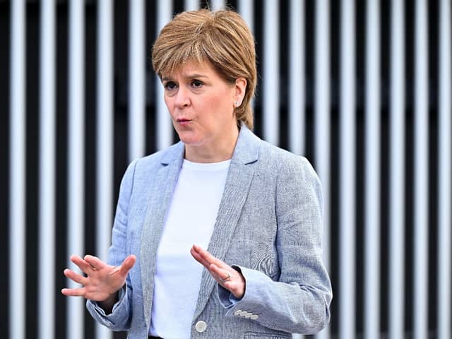 Nicola Sturgeon will make her next Covid update on Tuesday (Getty Images)
