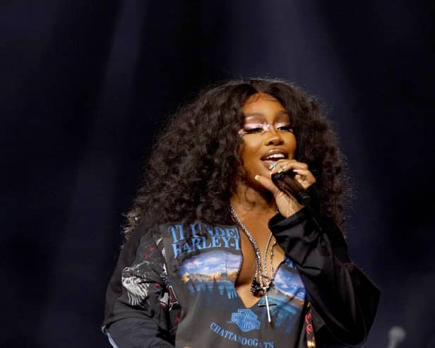 SZA is set to headline the Pyramid Stage at this year’s Glastonbury Festival, who have announced a limited number of tickets are going back on sale (Picture: Getty Images for Spotify)