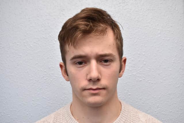 Pc Ben Hannam, 22, who has become the first British police officer to be convicted of belonging to a banned neo-Nazi terror group.(Metropolitan Police)