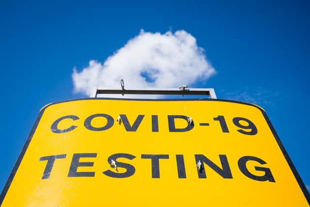 The number of people testing positive on 28 June for Covid has reached the highest number since January (Leon Neal/Getty Images)