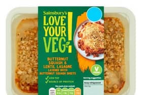 the butternut and lentil dish actually contained ingredients used in the store's bolognese melt (Picture: Sainsbury's)