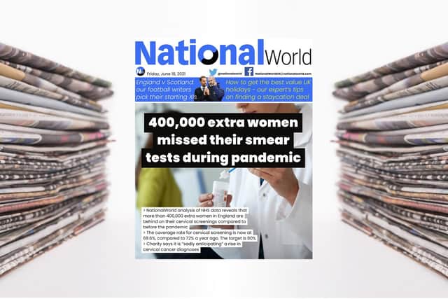 NationalWorld reveals 400,000 women have missed their smear test during the Covid pandemic