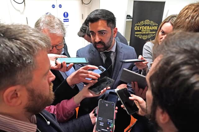 Health Secretary Humza Yousaf has put his name forward in the race to be SNP’s new leader (Picture: Andrew Milligan/PA). 