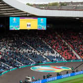 Fans returned to Hampden for Scotland v Czech Republic.