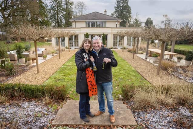 Michael Maher, 53, now has a new home with six bedrooms, and a tennis court after his big win