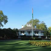 The iconic Founders Circle and clubhouse of Augusta National Golf Club (Getty Images)