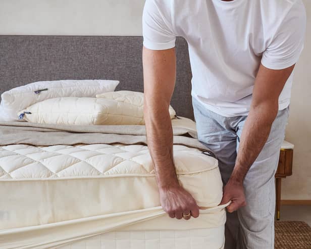 A sleep expert has revealed that a natural mattress protector is the key to keeping cool as temperatures rise
