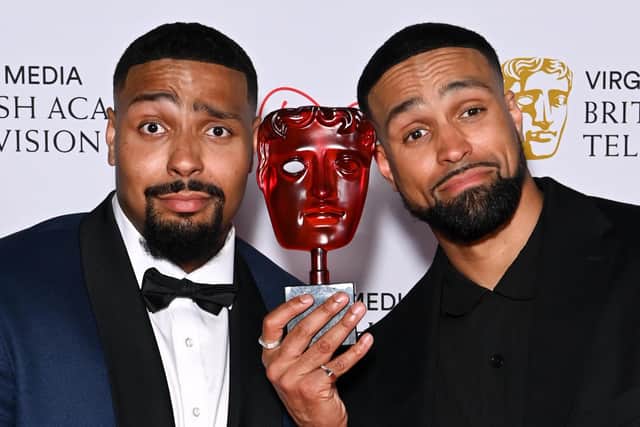 Jordan and Ashley Banjo won the Virgin Media's Must-see Moment with Britain's Got Talent Diversity BLM performance (PA).