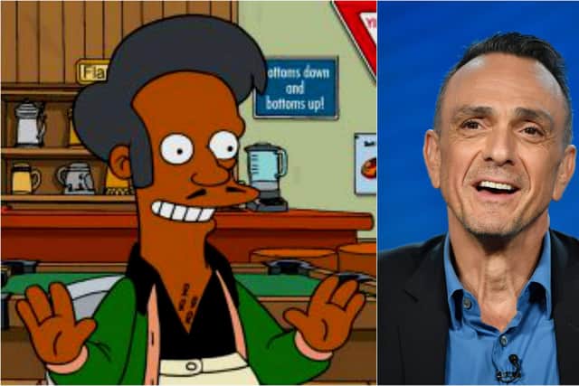 The character of Apu has been criticised for reinforcing racial stereotypes (Fox/Getty Images)