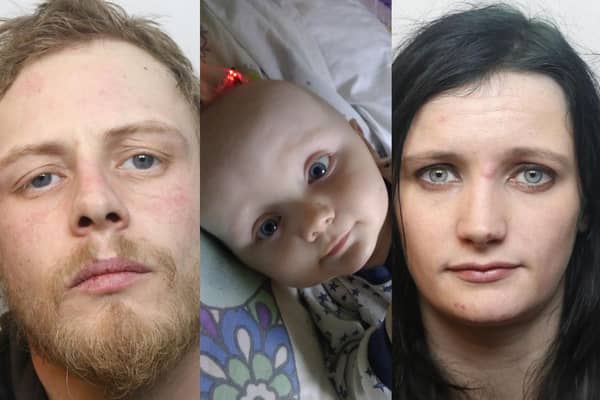 Boden, 29, and Marsden, 21, both denied murdering baby Finley