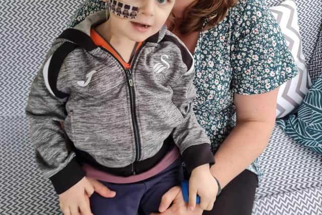 Emma, Katy's sister and Joseph's aunt, is now running a fundraising campaign to get him the treatment he so badly needs (Picture: Emma Rees)