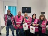 Food bank volunteering for Project 35
