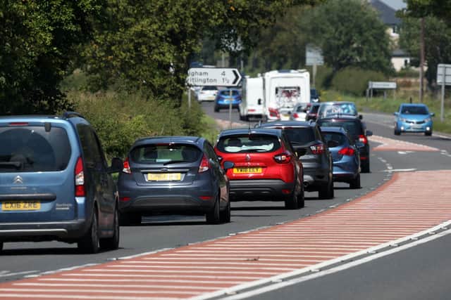Congestion on the roads is predicted this upcoming bank holiday weekend