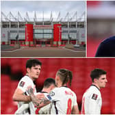 Gareth Southgate and the England squad will prepare for Euros glory in Middlesbrough (Photos: Shutterstock, Mattia Ozbot/Getty Images & Andy Rain - Pool/Getty Images)