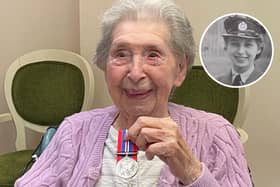 Eve Hillier has finally received a medal for her wartime contribution