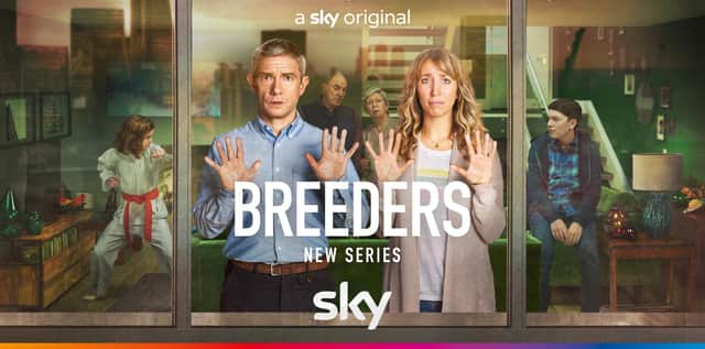Breeders returns to Sky One from 27 May (picture: Breeders/Twitter)