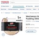 Devon-based manufacturer Westaways produces the affected product, which consists of pork, rusk, water and seasoning