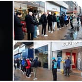 The watch is only available at two stores in the UK and has attracted long queues