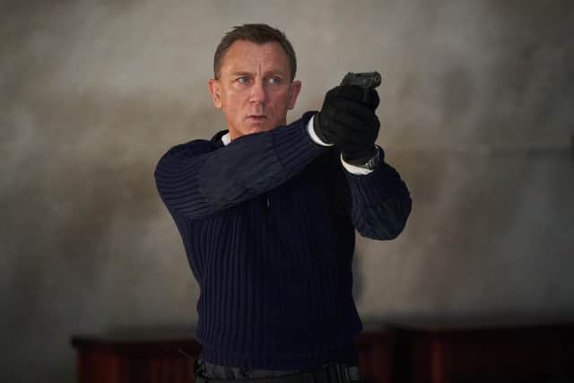 Undated film still handout from No Time To Die. Pictured: Daniel Craig as James Bond. See PA Feature SHOWBIZ Film Bond. Picture credit should read: PA Photo/© 2019 DANJAQ, LLC AND MGM. ALL RIGHTS RESERVED/Nicola Dove.
