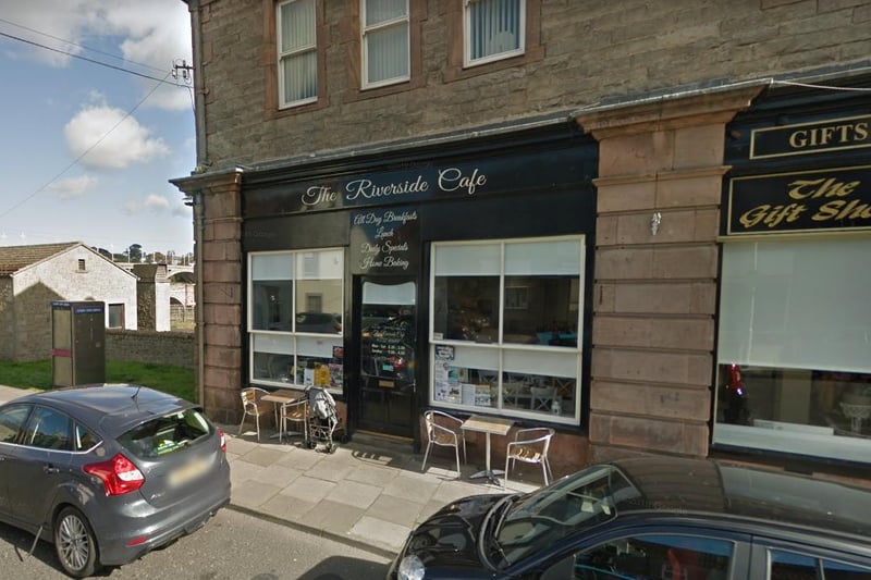 The Riverside Cafe in Tweedmouth takes bronze medal position.
