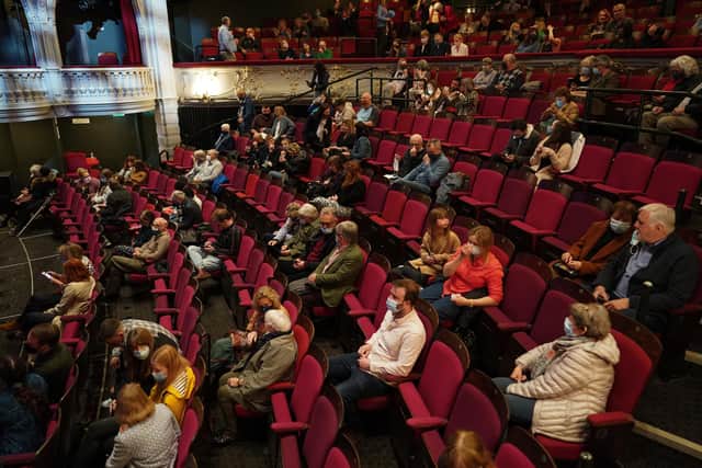 Theatres are currenty operating on reduced capacity (Photo: Getty Images)