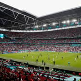 Wembley Stadium will be the setting for both Euro 2020 semi final ties and the final. (Pic: Getty)