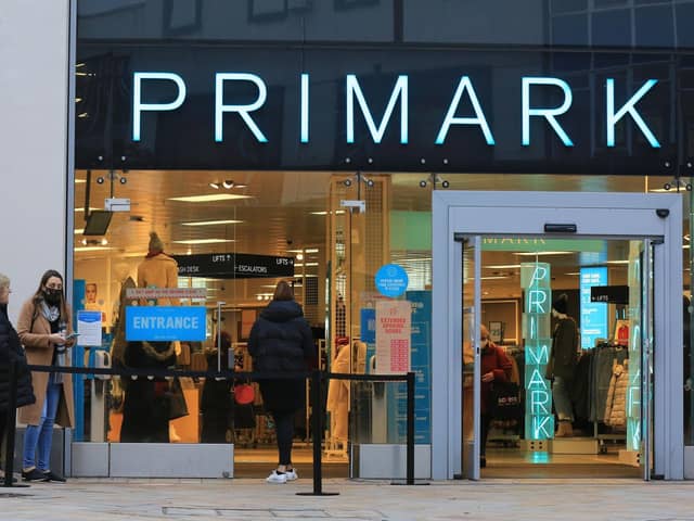 The service allows Primark customers to buy items online before picking them up from a store 