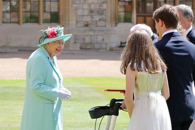The Queen hosts the birthday honours at Windsor Castle (Getty Images)