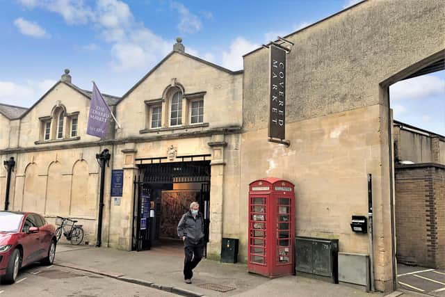 One of Oxford's tiniest properties has been put up on the market for an eye-watering price (SWNS).