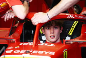 Oliver Bearman made his F1 debut for Ferrari in Saudi Arabia. (Picture: Clive Rose/Getty Images)