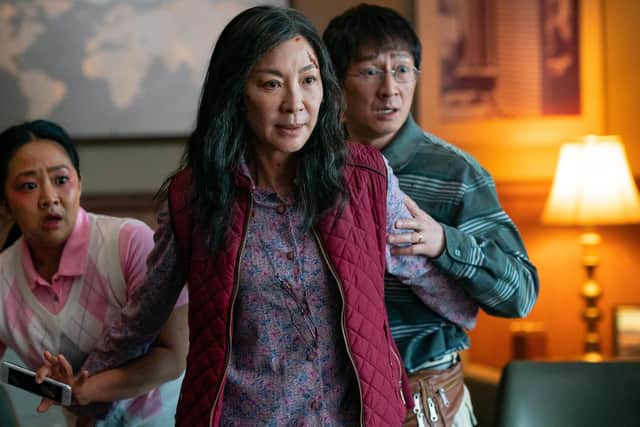 Everything Everywhere All At Once was the big winner at last year's Academy Awards. (A24)