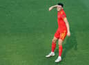 Kieffer Moore gave Wales an unlikely equaliser with a commanding header (Getty Images)
