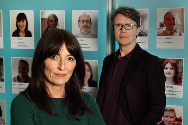 Davina McCall and Nicky Campbell return as co-hosts of Long Lost Family (ITV)