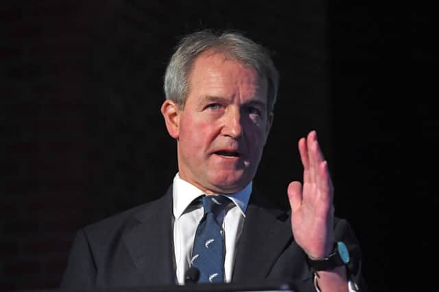 Owen Paterson resigned as the MP for North Shropshire after he was found to have broken Westminster lobbying rules (Picture: Victoria Jones/PA)