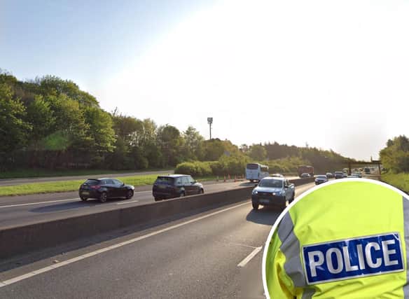 A woman has died after she was involved in a three-vehicle crash involving a white Ford Kuga and two HGVs on the Edinburgh City Bypass yesterday.