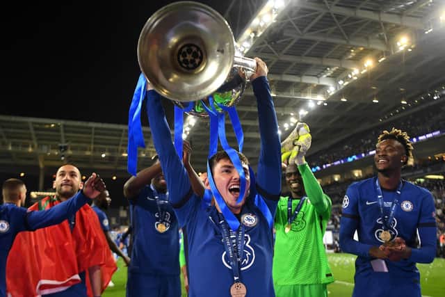 It's been quite the few weeks for Gilmour who lifted the Champions League trophy with Chelsea, made his senior Scotland debut and was called up to the Euros squad. (Pic: Getty)