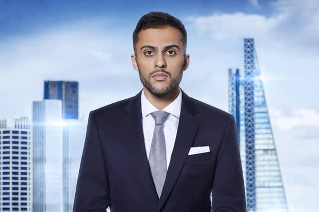 London-based Avi Sharma is a city banker and the youngest candidate in the series.
